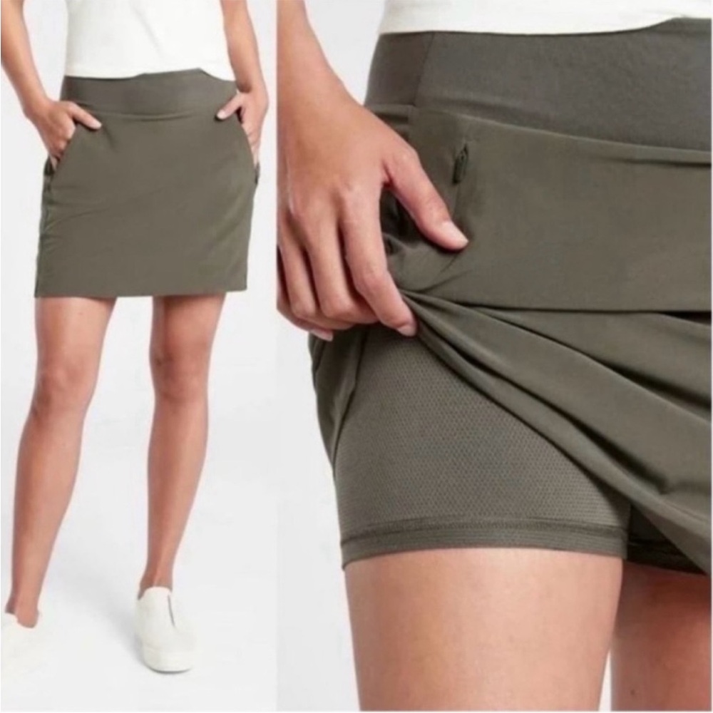 Athleta Olive Green Skort